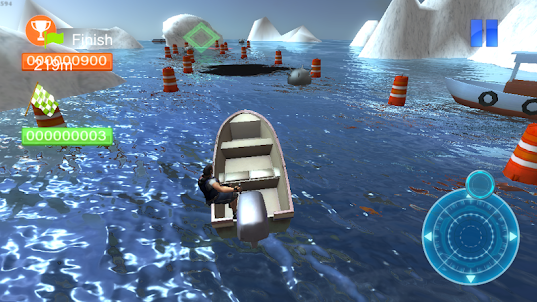 Real Parking Boat 3D