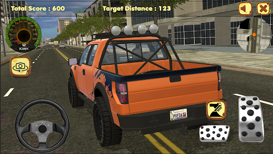 Jeep Real City Drift Simulator