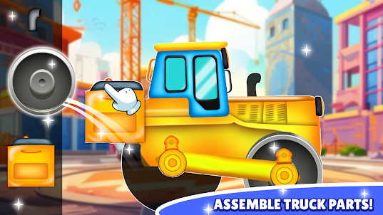 Kids Construction Vehicle Game