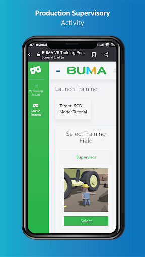 BUMA VR-Production Supervisory Screen 2