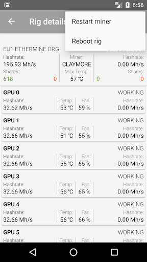 Rig watcher - mining monitor