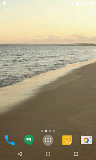 Android application Beach HD Live Wallpaper screenshort