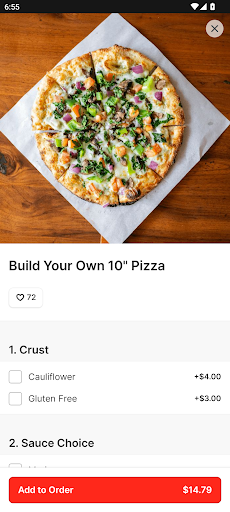Sacramento Pizza Company Screen 3