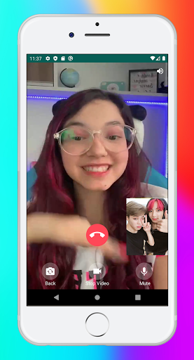 Chat With LULUCA: Video call Screen 2