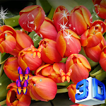 Cover Image of Unduh Tulip Live Wallpapers - Screen Lock, Sensor, Auto 175.GG APK