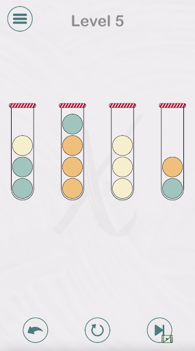 Color Sphere Sorting Screen 3