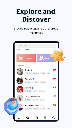 Livegram - Fast Built-in VPN Screen 2