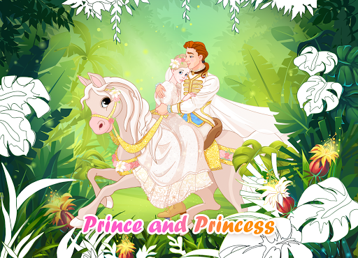 Download Princess Coloring Book: Special Color by Number 1.5.10 screenshots 1