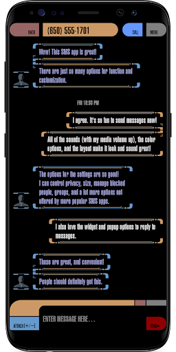 TREK: T.I. SMS Screen 3