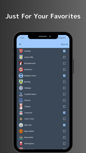 Matchday - Football Calendar Screen 2