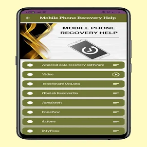 phone Mobile Recovery help