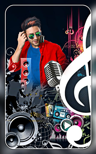 DJ photo editor frames