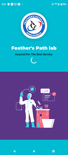 Android application Feather's Path Lab screenshort