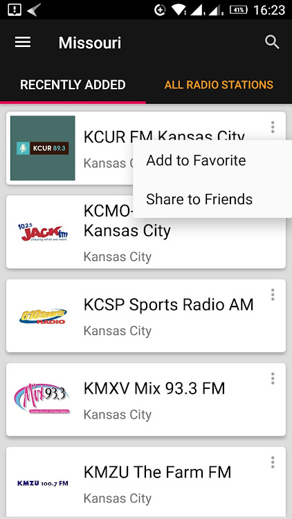 Missouri Radio Stations - USA - 7.6.4 - (Android)