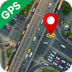Cover Image of ダウンロード GPSナビゲーションライブアースマップ 2.0.5 APK