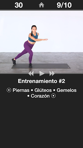 Vista previa de la aplicación