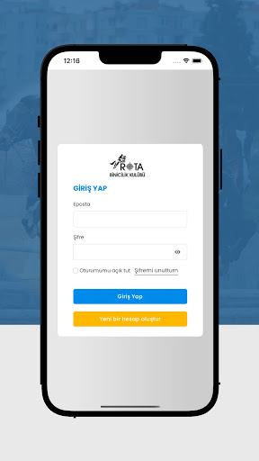 Android application Rota Binicilik screenshort