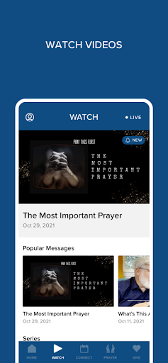 Pray Always Screen 2