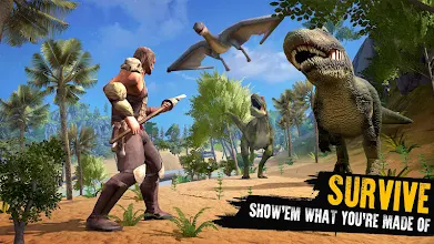 Jurassic Survival Island Dinosaurs Craft Aplicaciones En Google Play - dinosaur hunter de roblox jugando roblox dinosaurios