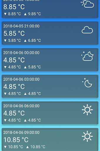 Weatherbids Screen 2