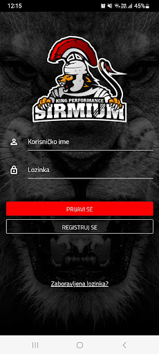 Android application KING PERFORMANCE SIRMIUM screenshort