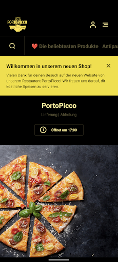 Android application PortoPicco screenshort