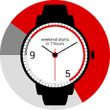9to5 Working Hours Watch Face icon