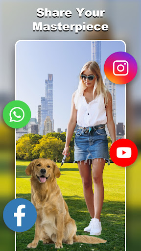 Screenshot of Cut and Paste Photo Editor