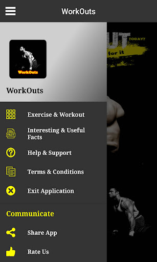 WorkOuts Screen 2