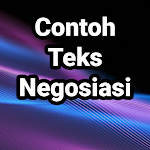 Cover Image of Download Contoh Teks Negosiasi 1.0.0 APK