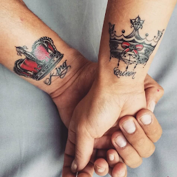 Hình ảnh biểu tượng của Couple Tattoo Designs
