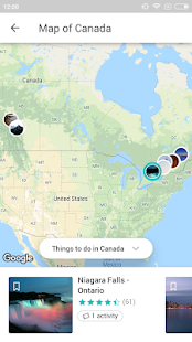 Canada Travel Guide in English with map
