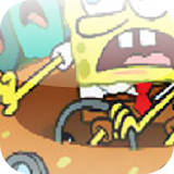Racing of Sponge-Bob icon