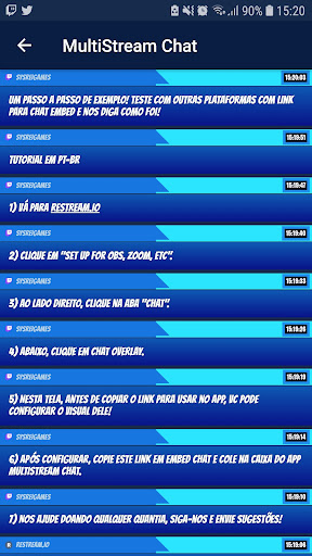 Multi Stream Chat Screen 2