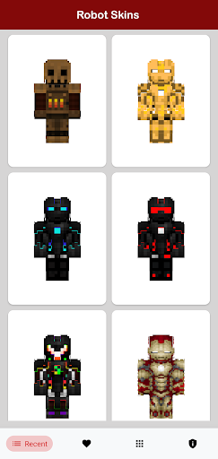Robot Skins for Minecraft PE Screen 3