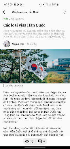 Won - Du học sinh Việt tại Hàn Screen 2