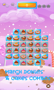 Donut Cake Mania Match