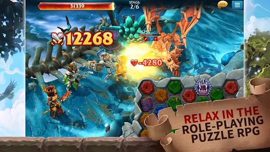 Forge of Glory: Match3 MMORPG & Action Puzzle Game Screenshot