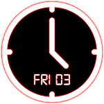 Cover Image of Download Neon Clock Live Wallpapers  APK