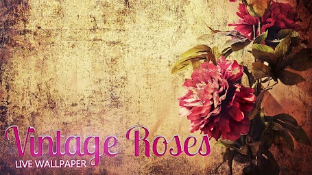 Vintage Roses Live Wallpaper