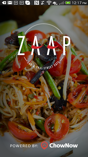 Android application ZAAP Kitchen Dallas screenshort