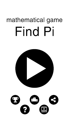 Android application Find Pi screenshort