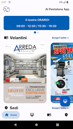 Android application Al Pentolone App screenshort
