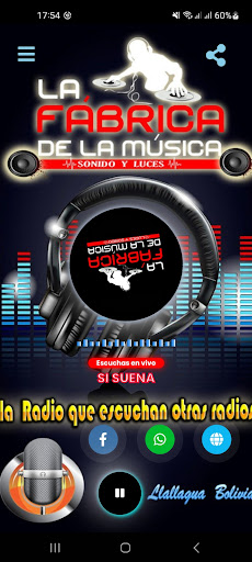 Android application La fabrica de la musica screenshort