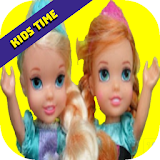 Elsa and Anna Toddlers icon