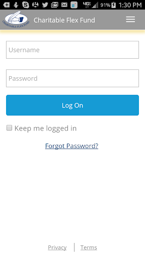 Android application MyFlexFund screenshort