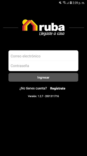 Android application Ek Ruba screenshort