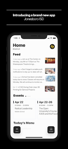 Android application Jonesboro ISD, TX screenshort