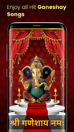 Android application Ganesh ji ki aarti 2024 screenshort