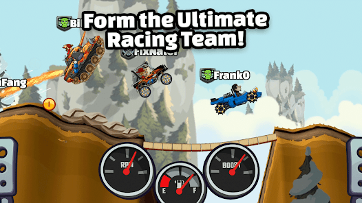 Hill Climb Racing 2 v1.57.0 MOD APK (Unlimited Money/All Cars Unlocked) Gallery 4